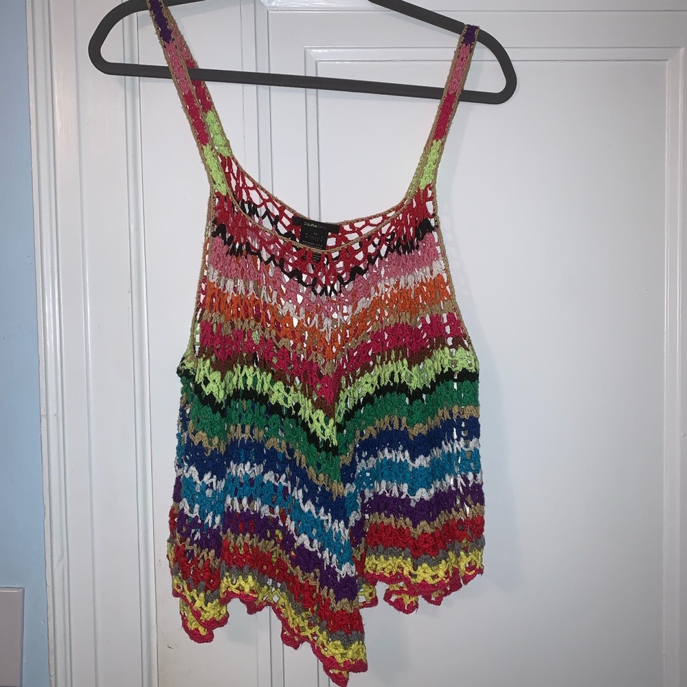 Double Zero knitted beach top
